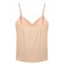 Women Solid Color Hollow Out Bra Vest Cotton V-Neck Tank Tops Women Solid Color Hollow Out Bra Vest Cotton V-Neck Tank Tops