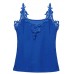 Sexy Lace Strap Patchwork Tank Tops Women Chiffon V Neck Thin Vest Sexy Lace Strap Patchwork Tank Tops Women Chiffon V Neck Thin Vest