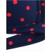 Women Vintage Dots Plus Size Wireless Backless High Waist Bikini Swimsuits Women Vintage Dots Plus Size Wireless Backless High Waist Bikini Swimsuits