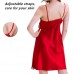 Women Plus Size S-XXL Silk Straps Embroidery Lingerie Sleepwear Women Plus Size S-XXL Silk Straps Embroidery Lingerie Sleepwear