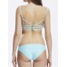 Triangle Cut Out Pants Bandage Strap String Bikini Swimsuit Triangle Cut Out Pants Bandage Strap String Bikini Swimsuit