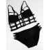 Triangle Cut Out Pants Bandage Strap String Bikini Swimsuit Triangle Cut Out Pants Bandage Strap String Bikini Swimsuit