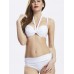 New Sexy Triangle Pure Color Bandage Strap Black White Swimsuit Bikini New Sexy Triangle Pure Color Bandage Strap Black White Swimsuit Bikini