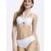 New Sexy Triangle Pure Color Bandage Strap Black White Swimsuit Bikini New Sexy Triangle Pure Color Bandage Strap Black White Swimsuit Bikini