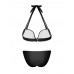 Sexy Halter Solid Color Low Rise Women Bikini Sets Sexy Halter Solid Color Low Rise Women Bikini Sets