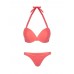 Sexy Halter Solid Color Low Rise Women Bikini Sets Sexy Halter Solid Color Low Rise Women Bikini Sets