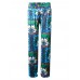 Bohemian Floral Stretch Waist Women Wide Leg Pants Bohemian Floral Stretch Waist Women Wide Leg Pants