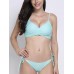 Women Sexy Spaghetti Strappy Lace-Up Pure Color Criss Cross Bandage Bikini Set Swimwear Women Sexy Spaghetti Strappy Lace-Up Pure Color Criss Cross Bandage Bikini Set Swimwear
