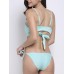 Women Sexy Spaghetti Strappy Lace-Up Pure Color Criss Cross Bandage Bikini Set Swimwear Women Sexy Spaghetti Strappy Lace-Up Pure Color Criss Cross Bandage Bikini Set Swimwear
