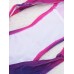 Sexy Women Halter Lace-Up Denim Padded Bralette Top Twinset Bikini Set Bathing Suit Sexy Women Halter Lace-Up Denim Padded Bralette Top Twinset Bikini Set Bathing Suit