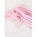 Women Sexy Pink Criss Cross Belt Wireless Bikini Halter Lace-Up Solid Color Swimwear Women Sexy Pink Criss Cross Belt Wireless Bikini Halter Lace-Up Solid Color Swimwear