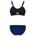 Sexy Stripe Bikini Front Small Key Hole Wireless Elastic Bikinis Sets Sexy Stripe Bikini Front Small Key Hole Wireless Elastic Bikinis Sets