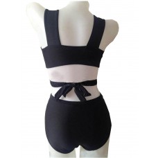 Strappy Hollow High Waist Swimwear Tankinis Sets