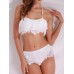 Women Sexy Ruffled Halter Push Up Lace Brazilian Bikini Set Low Waist Swimsuit Women Sexy Ruffled Halter Push Up Lace Brazilian Bikini Set Low Waist Swimsuit