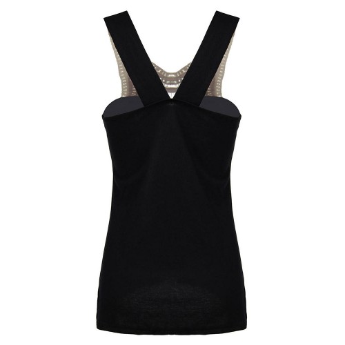 Sexy Women Sleeveless Halter Lace Hollow Stitching Slim Tank Top Sexy Women Sleeveless Halter Lace Hollow Stitching Slim Tank Top