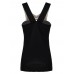Sexy Women Sleeveless Halter Lace Hollow Stitching Slim Tank Top Sexy Women Sleeveless Halter Lace Hollow Stitching Slim Tank Top
