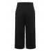 Black Casual Women High Waist Pocket Loose Wide Leg Pants Black Casual Women High Waist Pocket Loose Wide Leg Pants