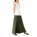Women Loose Waistband Pure Color Cotton Linen Wide Leg Pants Women Loose Waistband Pure Color Cotton Linen Wide Leg Pants