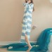 Cozy Soft Stripe Long Sleeve Homewear Round Collar Breathable Sleepwear Cozy Soft Stripe Long Sleeve Homewear Round Collar Breathable Sleepwear