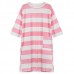 Cozy Soft Stripe Long Sleeve Homewear Round Collar Breathable Sleepwear Cozy Soft Stripe Long Sleeve Homewear Round Collar Breathable Sleepwear