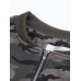 Camouflage Loose Army Green Long Sleeve Hole Short Jacket Camouflage Loose Army Green Long Sleeve Hole Short Jacket