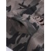 Camouflage Loose Army Green Long Sleeve Hole Short Jacket Camouflage Loose Army Green Long Sleeve Hole Short Jacket