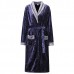 Winter Thicken Flannel Cardigan Bathrobe Comfortable Keep Warm Nightwear For Women Men Couples Winter Thicken Flannel Cardigan Bathrobe Comfortable Keep Warm Nightwear For Women Men Couples
