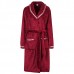 Winter Thicken Flannel Cardigan Bathrobe Comfortable Keep Warm Nightwear For Women Men Couples Winter Thicken Flannel Cardigan Bathrobe Comfortable Keep Warm Nightwear For Women Men Couples
