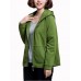 Casual Women Zip Pure Color Loose Jersey Jacket Coat Hoodie Sweatshirt Casual Women Zip Pure Color Loose Jersey Jacket Coat Hoodie Sweatshirt