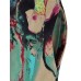 Casual S-5XL Women Loose Lotus Printing Dress Casual S-5XL Women Loose Lotus Printing Dress
