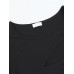 Sexy Women Long Sleeve O-neck Hole Stretch Pure Color T-shirts Sexy Women Long Sleeve O-neck Hole Stretch Pure Color T-shirts
