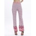 Boho Women Casual Print Elastic Waist Full Length Pants 6 Colors Boho Women Casual Print Elastic Waist Full Length Pants 6 Colors