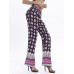 Boho Women Casual Print Elastic Waist Full Length Pants 6 Colors Boho Women Casual Print Elastic Waist Full Length Pants 6 Colors