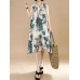 Plus Size Vintage Women Floral Printed Sleeveless Maxi Dresses Plus Size Vintage Women Floral Printed Sleeveless Maxi Dresses