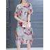 Plus Size Women Casual Dress Summer Long Maxi Robe Dresses Plus Size Women Casual Dress Summer Long Maxi Robe Dresses