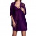 Women Sexy Net Yarn Fabric Loose Three Sets Of Pajamas Women Sexy Net Yarn Fabric Loose Three Sets Of Pajamas