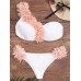 Single Shoulder Flower Sexy Backless Soft Bikini Set Sexy Women Swimwear Single Shoulder Flower Sexy Backless Soft Bikini Set Sexy Women Swimwear