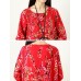 Plus Size Vintage Women Floral Printed Maxi Dress Plus Size Vintage Women Floral Printed Maxi Dress