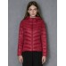 Casual Women Zipper Pure Color Long Sleeve Down Jackets Casual Women Zipper Pure Color Long Sleeve Down Jackets