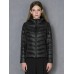 Casual Women Zipper Pure Color Long Sleeve Down Jackets Casual Women Zipper Pure Color Long Sleeve Down Jackets