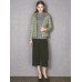 Casual Women Zipper Pure Color Long Sleeve Down Jackets Casual Women Zipper Pure Color Long Sleeve Down Jackets