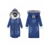 Casual Women Faux Fur Collar Double Pocket Thick Denim Coat Casual Women Faux Fur Collar Double Pocket Thick Denim Coat