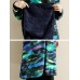 Ethnic Women Thick Long Sleeve Frog Button Printed Coat with Pockets Ethnic Women Thick Long Sleeve Frog Button Printed Coat with Pockets