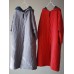 Vintage Women Solid Color Long Sleeve Hooded Cotton Long Coat Vintage Women Solid Color Long Sleeve Hooded Cotton Long Coat