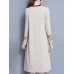 Elegant Embroidery Pockets Long Sleeve Mid-long Knitting Coats Elegant Embroidery Pockets Long Sleeve Mid-long Knitting Coats