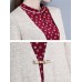 Elegant Embroidery Pockets Long Sleeve Mid-long Knitting Coats Elegant Embroidery Pockets Long Sleeve Mid-long Knitting Coats