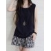 Women Sleeveless Solid Color Loose Vintage Tank Tops Women Sleeveless Solid Color Loose Vintage Tank Tops