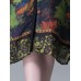 Plus Size Turn-down Collar Ruffle Hem Floral Dresses Plus Size Turn-down Collar Ruffle Hem Floral Dresses