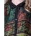 Plus Size Turn-down Collar Ruffle Hem Floral Dresses Plus Size Turn-down Collar Ruffle Hem Floral Dresses