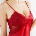 Ice Silk Sexy Sling Dress Lace Jacquard Thin Sleepwear Women Harness Pajamas Ice Silk Sexy Sling Dress Lace Jacquard Thin Sleepwear Women Harness Pajamas
